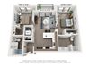 Old Town Lofts 2x2A Floor Plan Old Town Lofts 2x2A Floor Plan